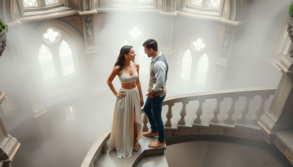 Sisli Bir Kulede Başlayan Aşk: Taş Merdivenlerin Sonsuzluğa Taşıdığı Elf Düğünü