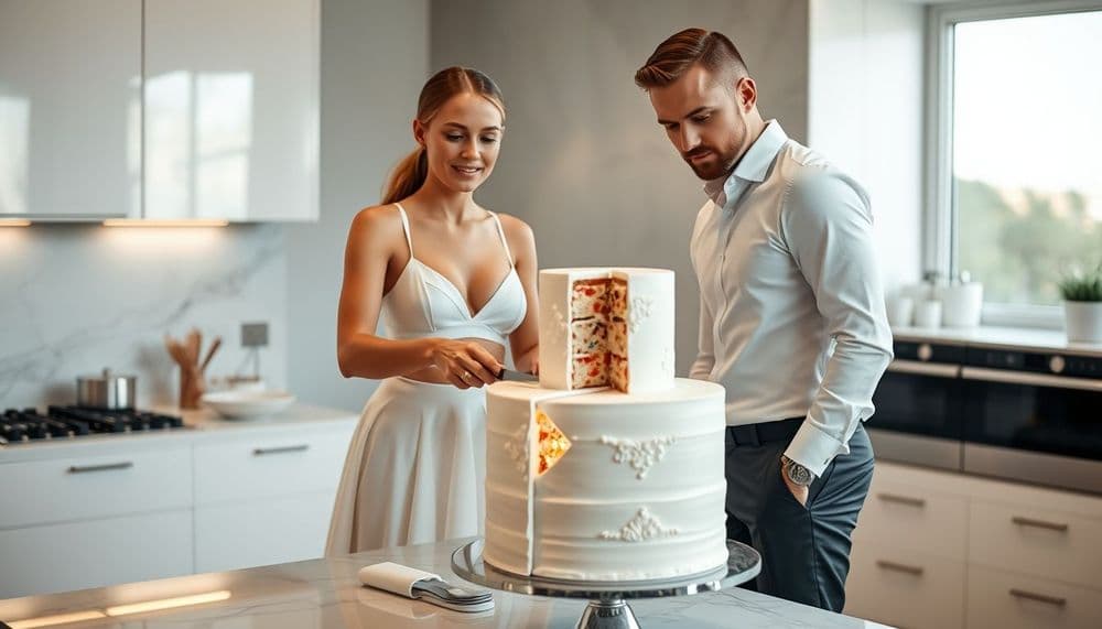 Düğün Pastasında ‘Görünmeyen Katman’ Trendi: Sade Dış Görünümün Altında Saklanan Sürpriz Lezzetler