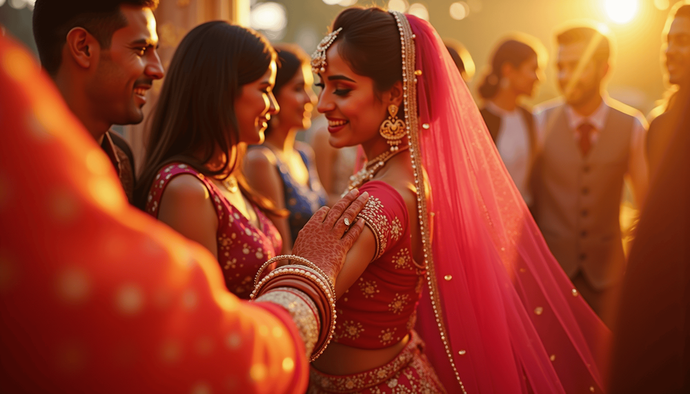 2025 Nişan ve Kına Törenlerinde Renkli Gelinlik Modası ve OrtakAlan.app ile Görsel Koleksiyon Oluşturma