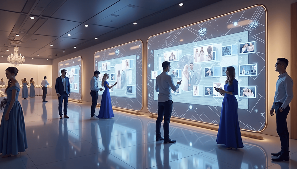 2025 Düğünlerinde Yenilikçi Anı Duvarları ile OrtakAlan.app Kullanımı: Özgün Anılar Yaratın