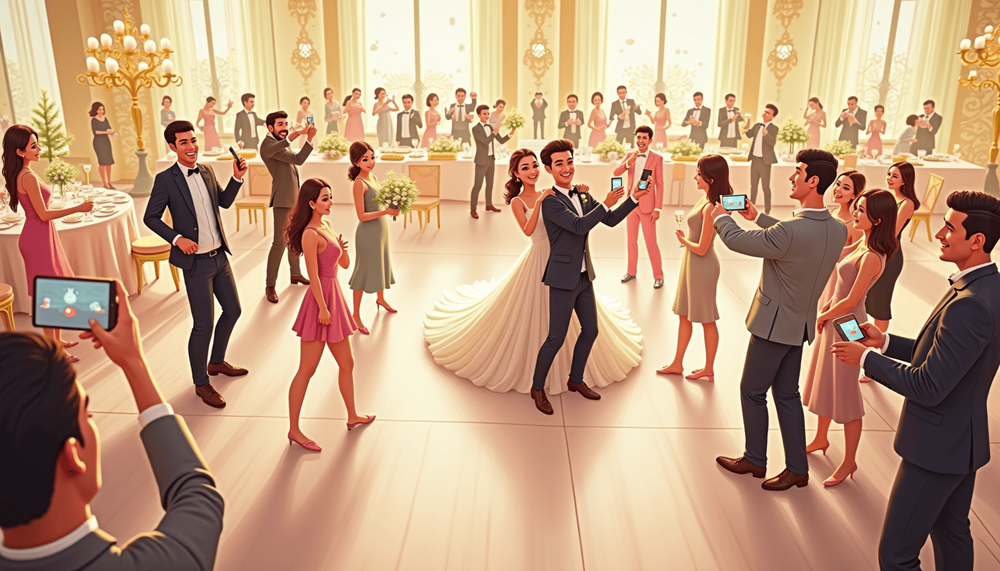 2025 Düğünlerinde En Eğlenceli Anı Yaratma Yolu: OrtakAlan.app ile Misafir Fotoğraf Yarışmaları