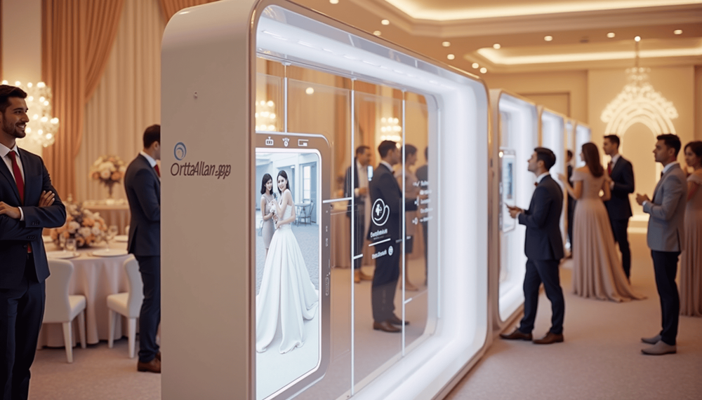 2025 Düğünlerinde Selfie İstasyonları: OrtakAlan.app ile Anı Zengini Günler