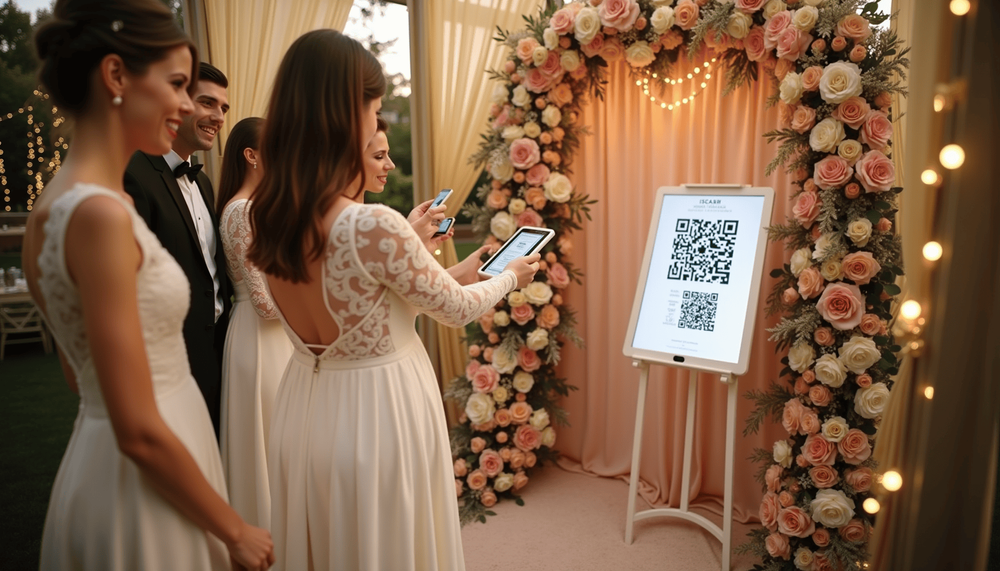 Modern Düğünlerde OrtakAlan.app ile QR Kodlu Fotoğraf Köşeleri: Unutulmaz Anılar Yaratın