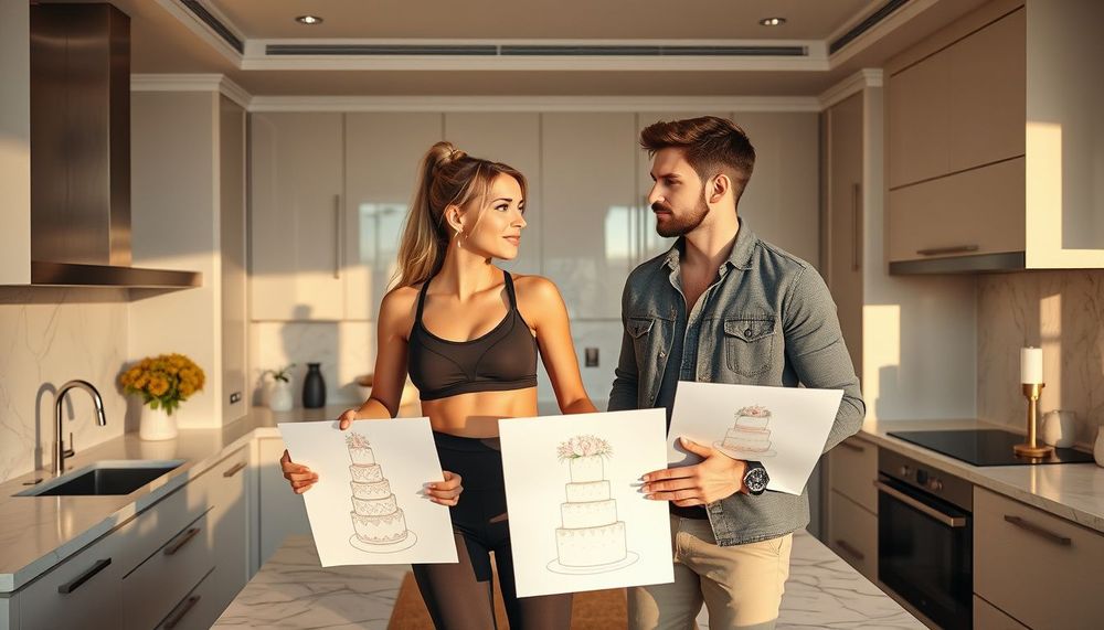 Düğün Pastanızı Bir Masal Haritası Gibi Tasarlayın: Her Kat Bir Durağı Anlatsın