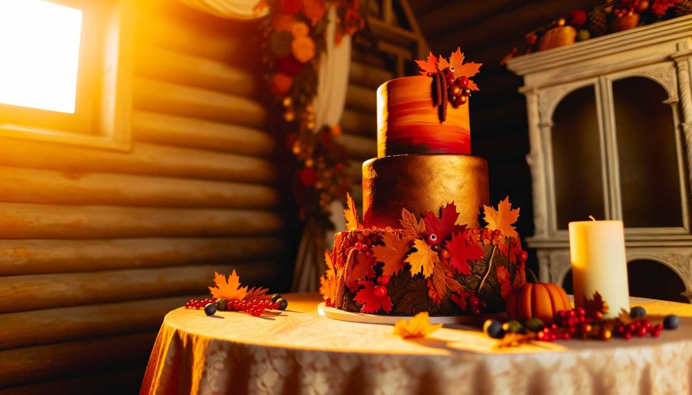 Güz Düğünlerine Özel: Mevsimsel Pasta Tasarımları