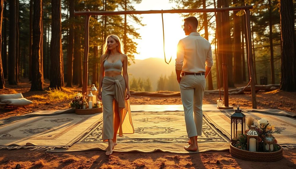 2025’te Düğünler Hayatınızın En Doğal Hâlini Kutluyor: Çıplak Ayakla Seçilen Yeminler ve Doğayla Bütünleşen Törenler