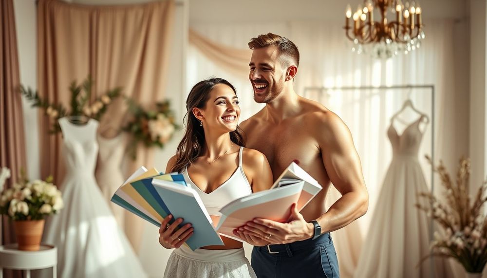 Düğün Günü Gökkuşağı: Renk Seçimleriyle Kişisel Gelinlik Hikâyeni Yaz