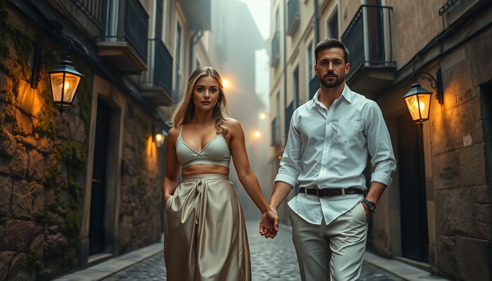 Sisli Taş Yollar ve Arnavut Kaldırımları: Eski Sokaklarda Romantik Düğün Kareleri