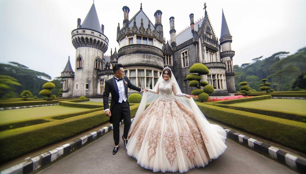 Masal Tadında Düğün Fotoğrafı İçin En Güzel Şato ve Kaleler