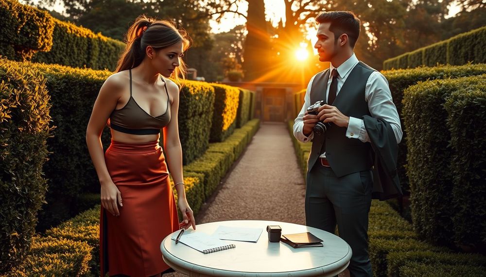 Gizemli Labirent Bahçelerinde Saklanan Aşk: Farklılığın Peşinden Gidenler İçin Düğün Kareleri