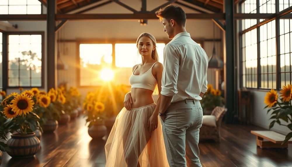 Gizli Tarla Seremonileri: Ayçiçeği Denizleri Arasında Sonsuz Aşka 'Evet'