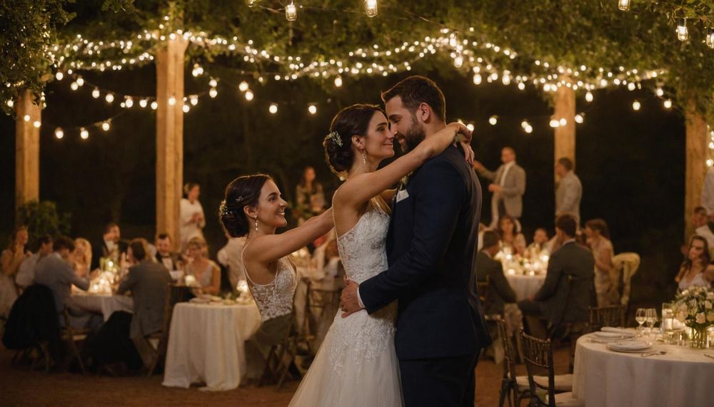 2024 Düğünlerinde Göz Kamaştıran Gece Aydınlatması