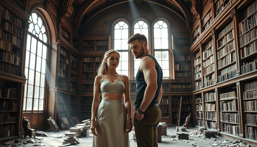 Terkedilmiş Kütüphanelerde Düğün Kareleri: Sessizliğin İçinde Saklı Hikayeler