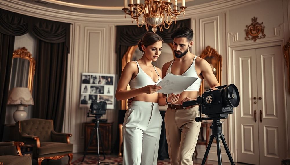 Sessiz Sinema Gibi: Siyah-Beyaz Zarafette Nostaljik Düğün Teması