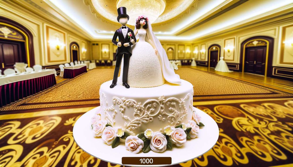 Gelin ve Damat Figürleriyle Kişiselleştirilmiş Pasta Tasarımları