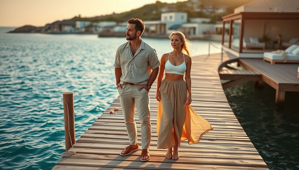 Sıfırdan Kurulan Ahşap İskelelerde Hayat Bulan Düğün Kareleri: Denizle İç İçe Sade ve Şiirsel Anlar