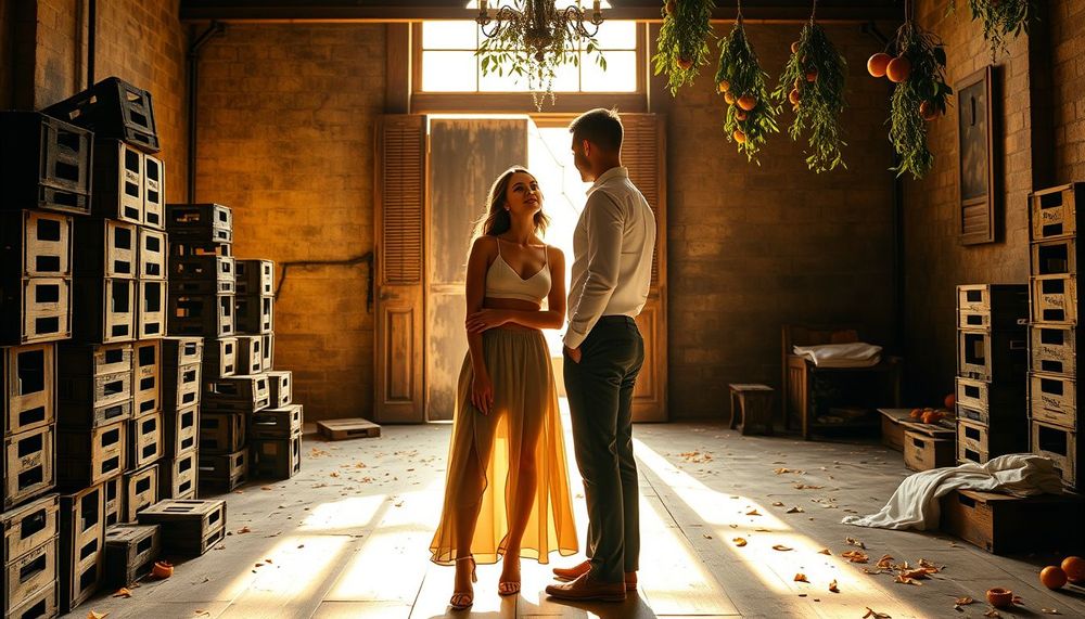 Çiftliğe Açılan Sır: Terkedilmiş Narenciye Depolarında Düğün Karelerine Turunç Esintisi