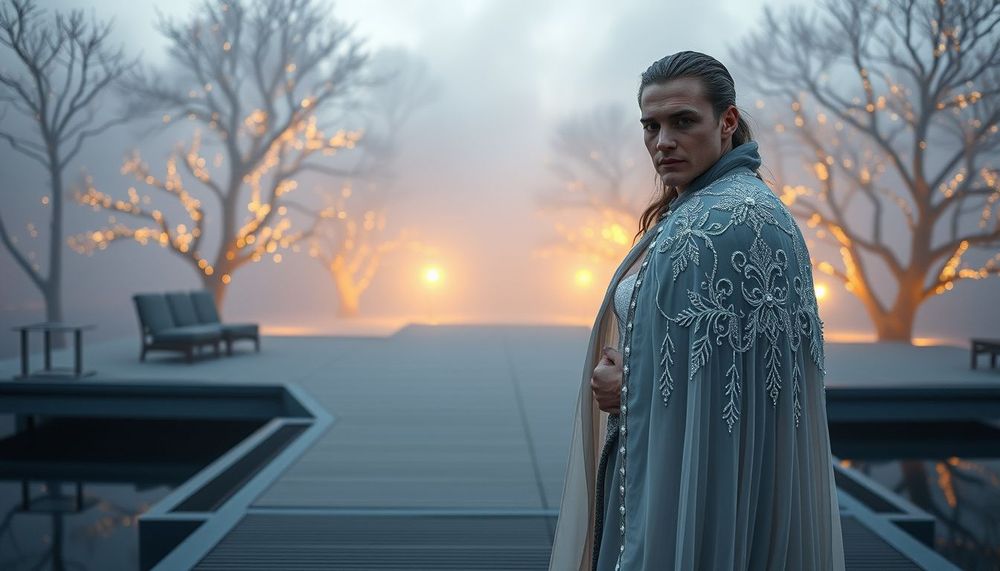 Gümüş Ayın Kıyısında: Sisli Bir Gölün Üzerine Kurulu Elf Düğün Masalı