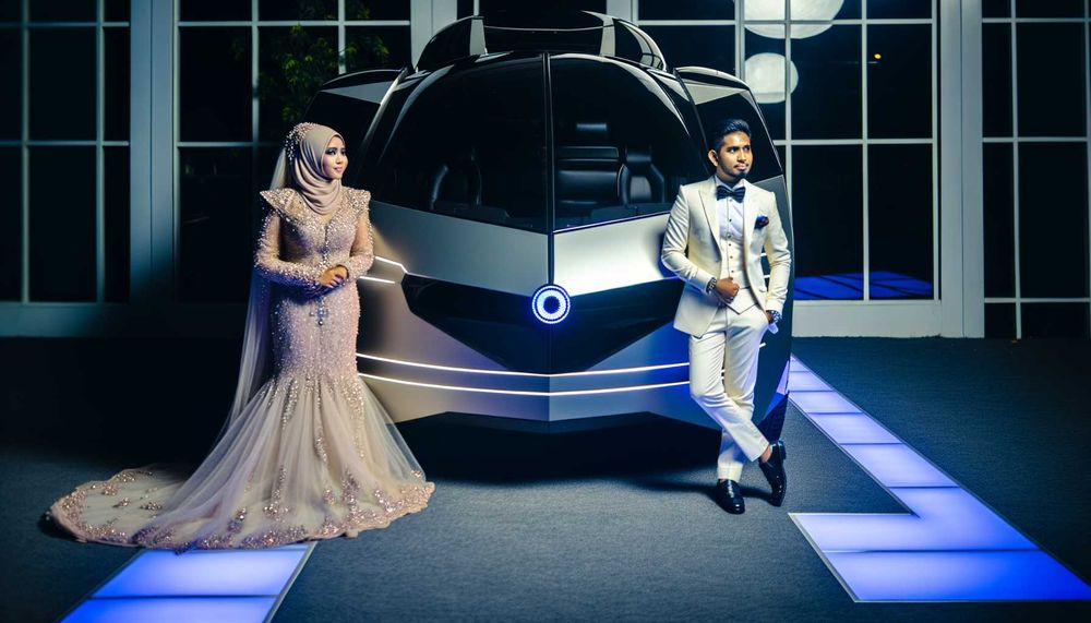 2024'te Modern Düğün Arabası Seçimleri ve Süslemeleri