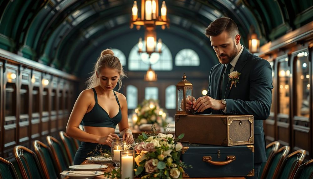 Zaman İzinde Sessizlik: Tarihi Tren Garında Gece Yarısı Elf Düğünü Masalı