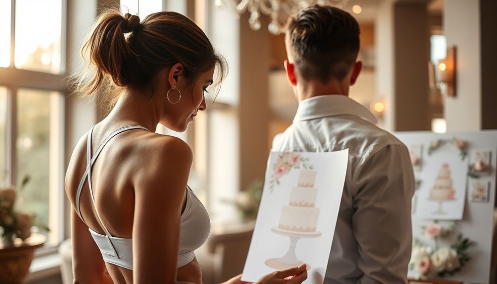 Anılarla Lezzetlenen Katlar: Düğün Pastasında Misafirlerden Toplanan Sözcüklerle Oluşturulan Tasarımlar