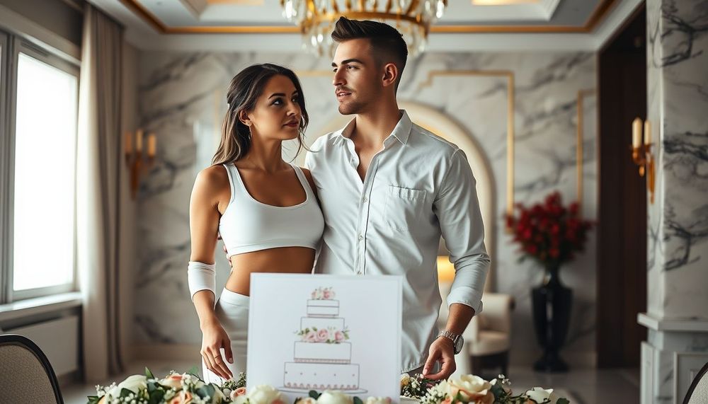 Pastanın Kalbine Yolculuk: Düğün Pastanızı Ortasında Başlayan Bir Anı ile Tasarlayın