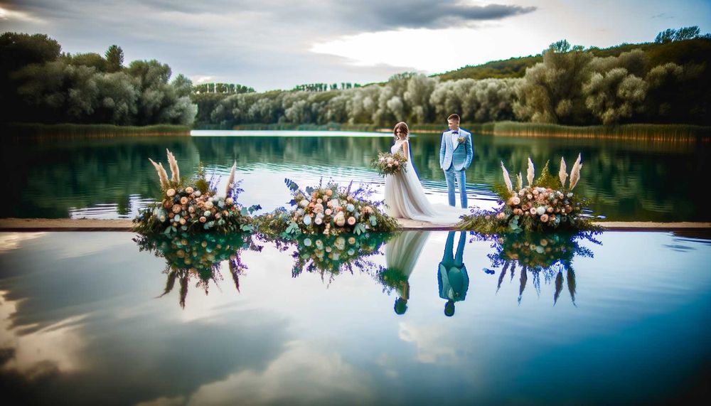 Göl Kenarında Romantizm: 2024 İçin Su Temalı Düğünler