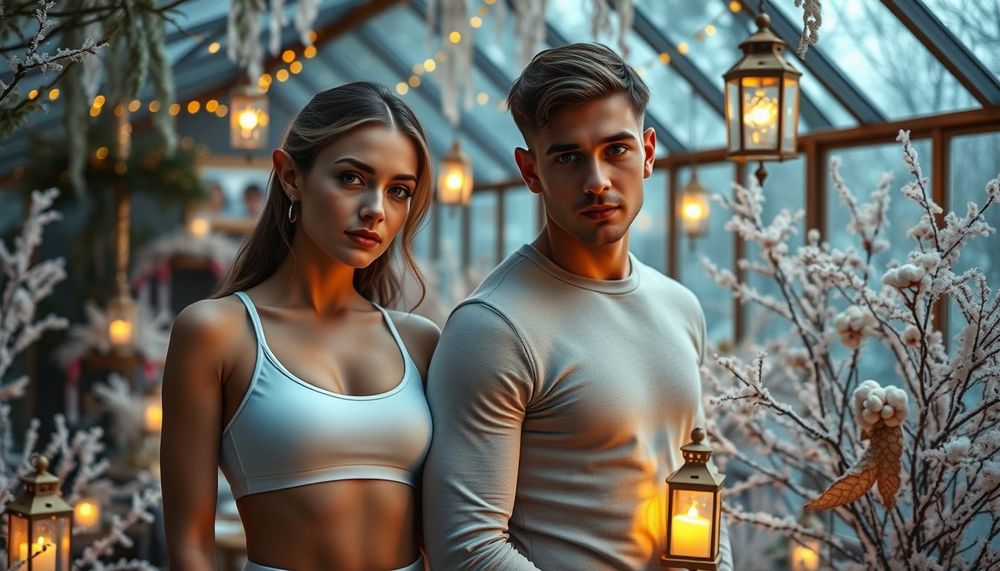 Ayazla Öpüşen Çiçekler: Buz Bahçesinde Dönüşen Bir Elf Düğününün Zarafeti