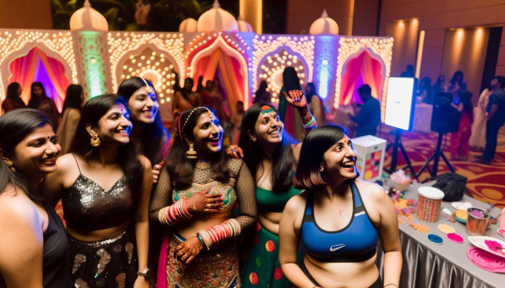 Kına Gecenizi Özel Kılacak Etkileşimli Fotoğraf Fikirleri