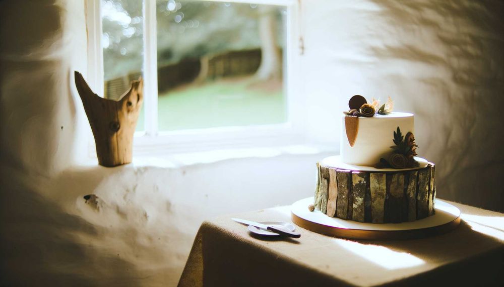 Düğün Pastalarında Doğal Ahşap Detayları ile Rustik Akım