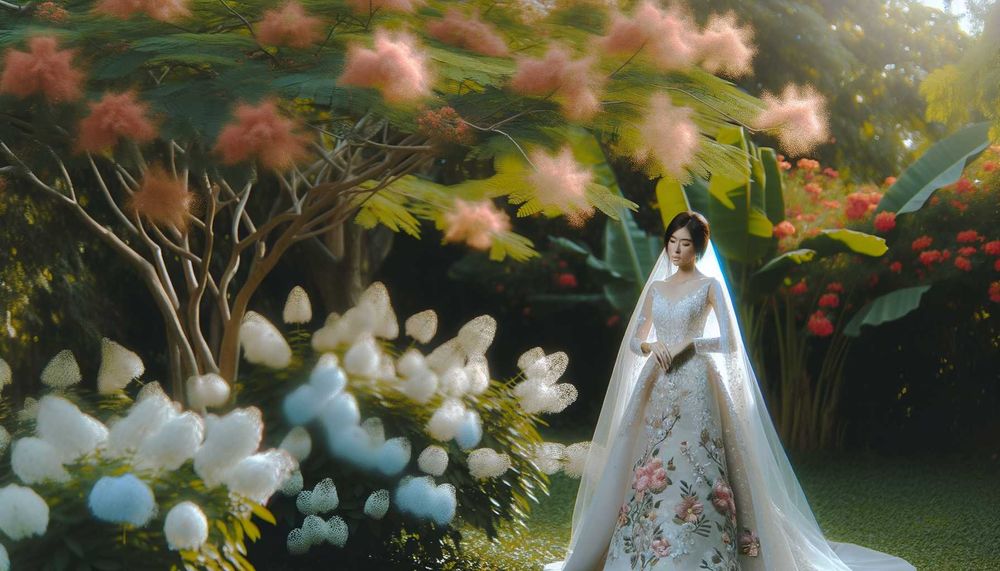 2024 Çiçek Nakışlı Gelinlik Modası: Romantik ve Doğadan İlham Alan Tasarımlar