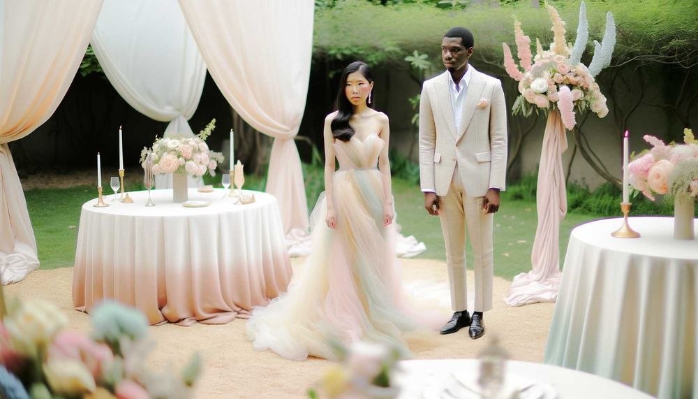 Pastel Rüyası: 2024 İçin Yumuşak ve Zarif Düğün Temaları