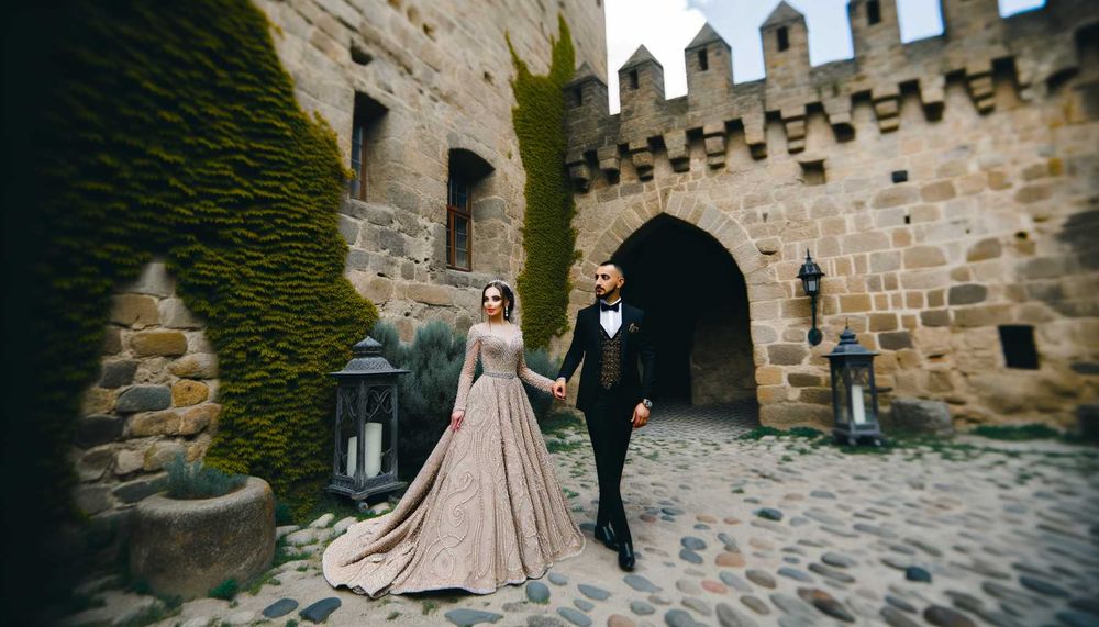Kale Duvarları İçinde Destansı Düğün Fotoğrafı Mekanları