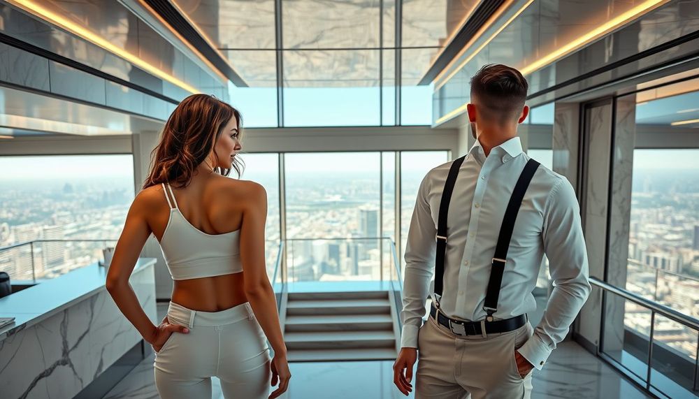 Metalik Yüzey ve Mermer Detaylarla: Ultra Modern Mekanlarda Düğün Fotoğraflarına Gelecekten Bir Bakış