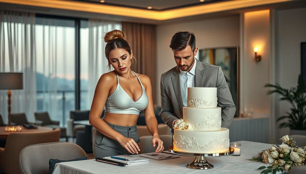 Düğün Pastasında ‘Sessiz Işık Oyunu’: Gün Işığından Gece Parıltısına Dönüşen Tasarım Fikirleri