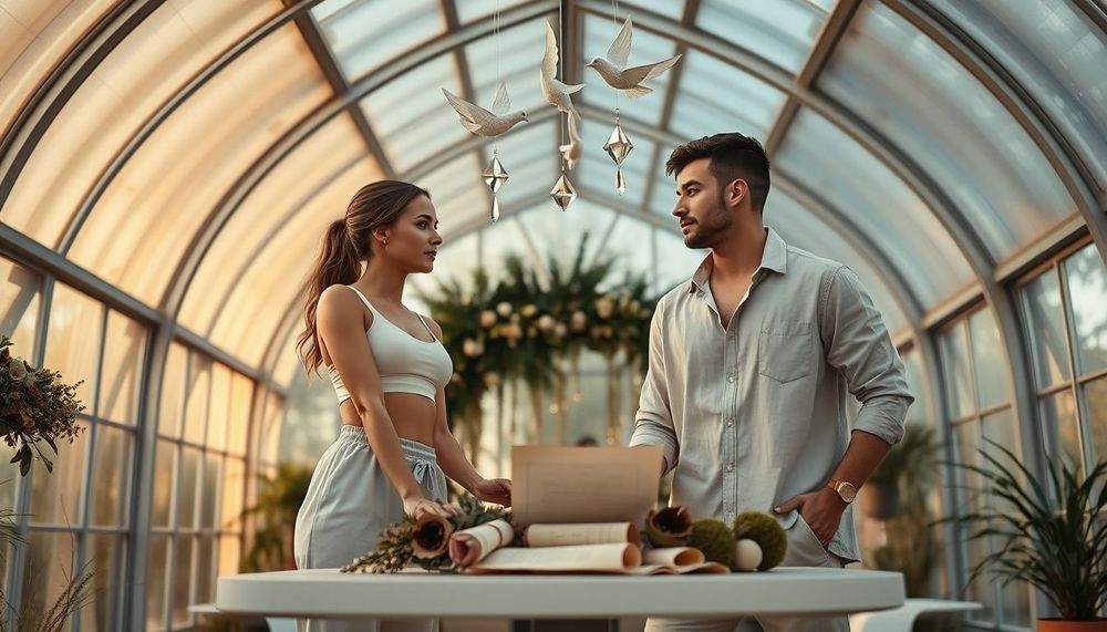 Sisle Örtülü Cam Kubede: Göksel Kuşların Eşliğinde Gerçekleşen Kadim Bir Elf Düğünü