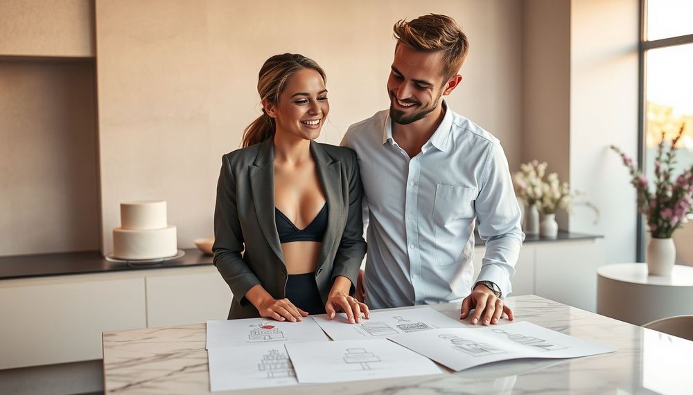 Düğün Pastasında Ortak Hayalleri Anlatan Katlar: Renklerle Geleceği Tasarlamak