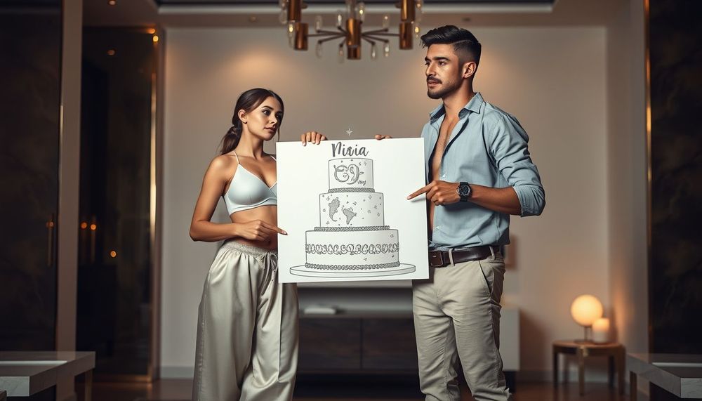 Düğün Pastanıza Yıldız Haritası İşleyin: O Gecenin Gökyüzü Tadında Bir Tasarım