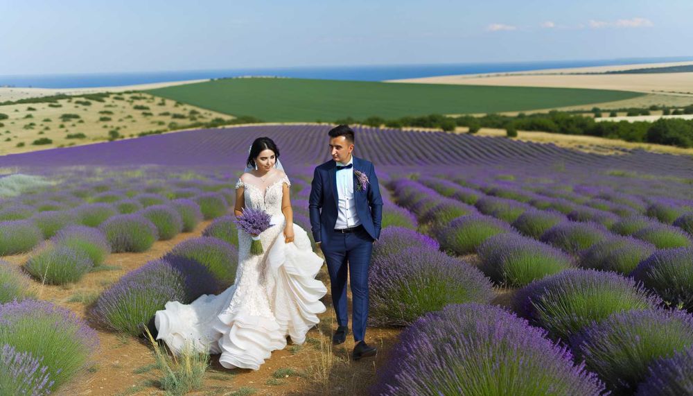 Lavanta Bahçelerinde Unutulmaz Düğün Fotoğrafı Mekanları