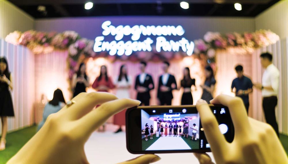 Nişan Partiniz İçin Instagram Dostu Fotoğraf Fikirleri