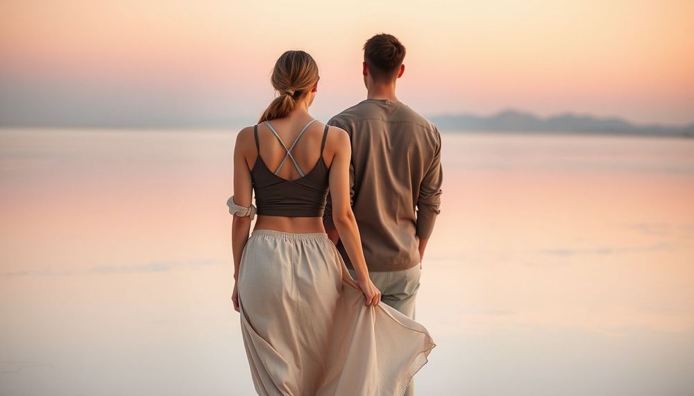 Gündoğumunda Tuz Gölü'nün Sessizliğinde: Pastel Tonlarda Efsanevi Düğün Kareleri