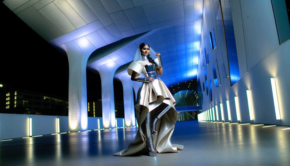 2024 Fütüristik Gelinlik Modası: Yenilikçi ve İlham Veren Tasarımlar