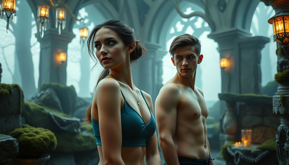 Yosun Kaplı Taşların Üzerinde: Sisli Orman Tapınağında Bir Elf Düğünü Töreni