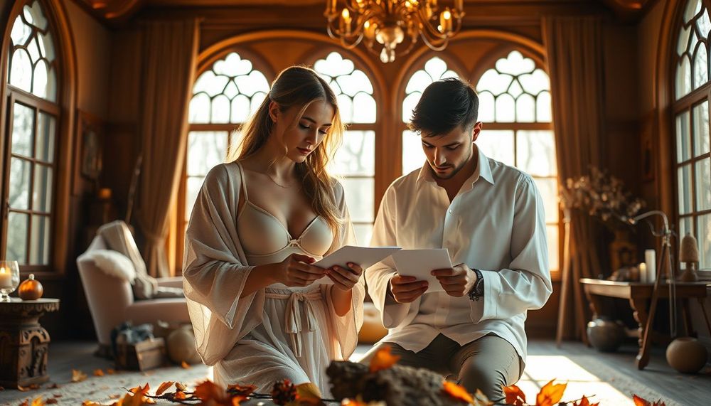 Yaprakların Fısıltısıyla Başlayan Aşk: Sonbaharda Büyüleyici Bir Elf Düğünü Kurgusu