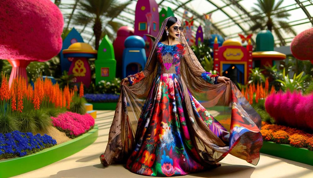 2024 Empirme Desenli Gelinlik Modası: Cesur ve Renkli Seçimler