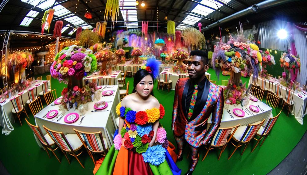 Renkli Düğün Temaları: 2024 İçin Cesur ve Canlı Seçimler