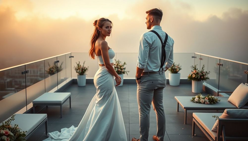 Sisli Tepe Evlerinde Aşkın Mimarisi: Bulutlara Komşu Düğün Kareleri