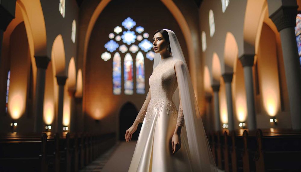 2024 Yüksek Yaka Gelinlik Modası: Asil ve Zarif Tasarımlar