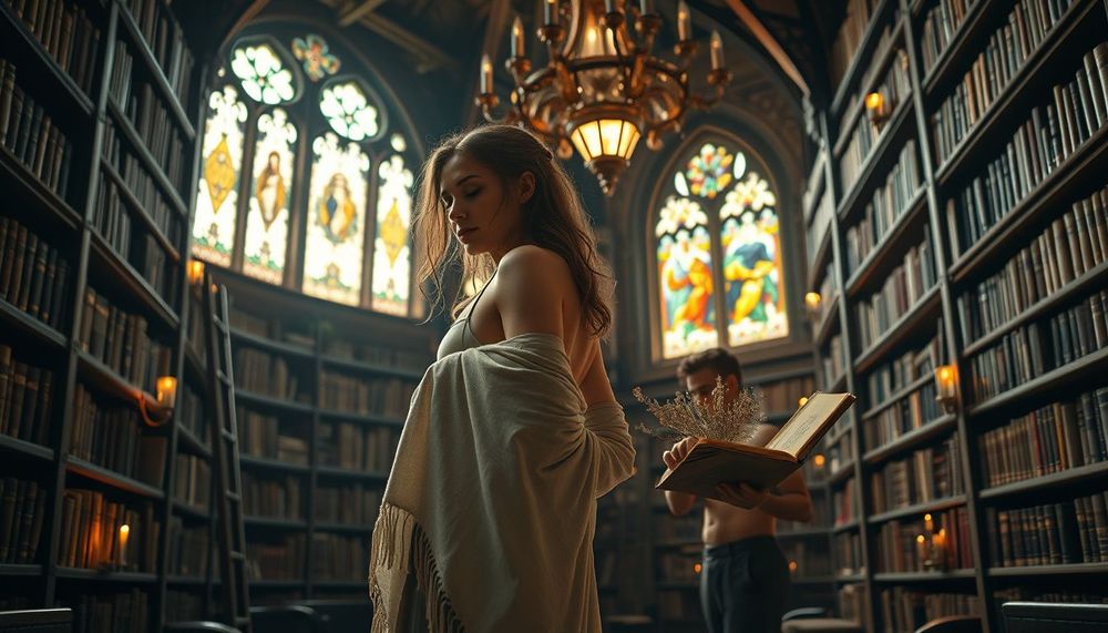 Zamanın Maddesine Dokunan Aşk: Kütüphanede Gerçekleşen Sessiz Bir Elf Düğünü