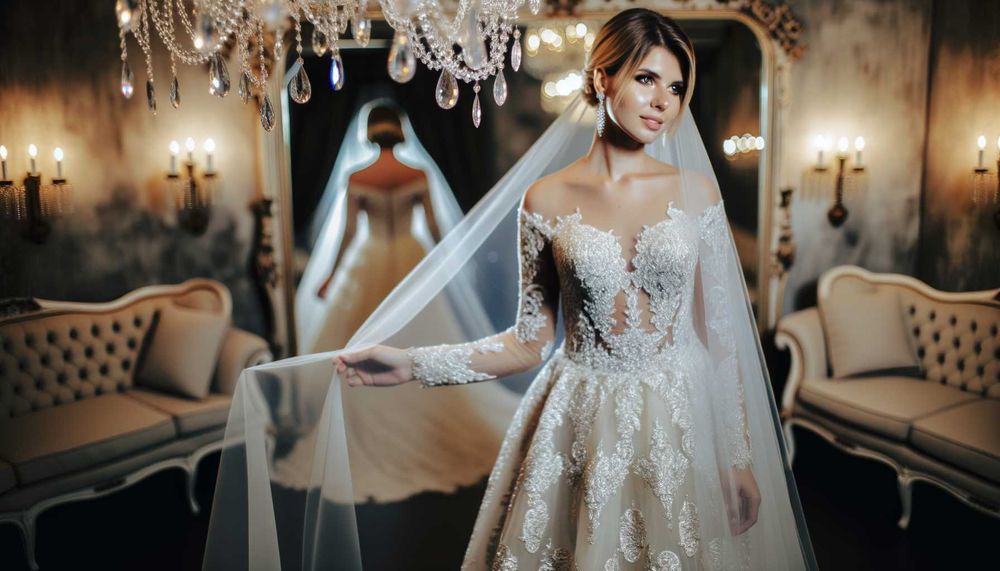 Dantel Detaylı Gelinliklerle 2024 Yılında Göz Kamaştıran Gelinler